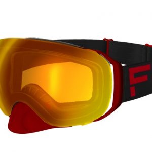 RIDE X SPHERICAL GOGGLE OS RUST