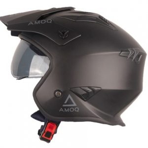 AMOQ Blister Jet Hjälm Svart