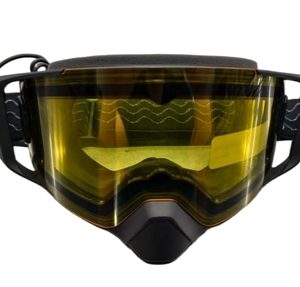 AMOQ - Burner goggles Magnetic Dual Lens HEATED - GUL