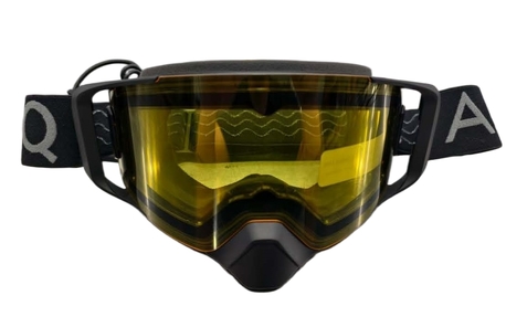 AMOQ - Burner goggles Magnetic Dual Lens HEATED - GUL