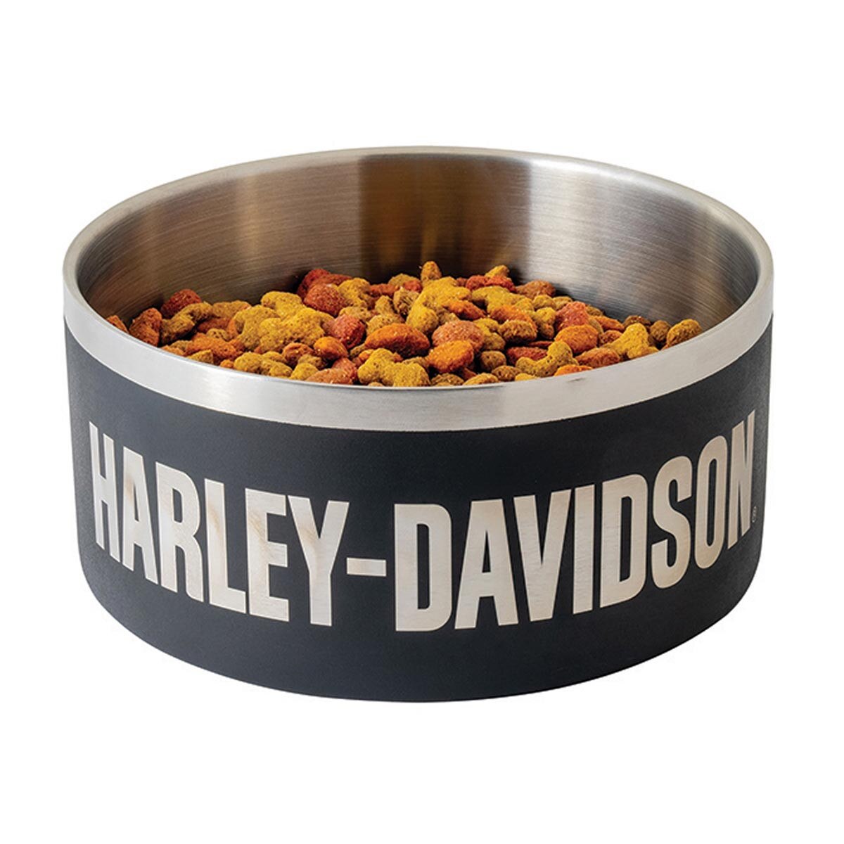 H-D Black Stainless Steel Pet Bowl - Small