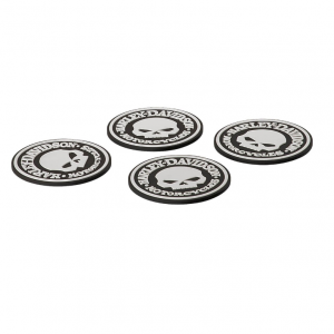 HD Skull Coaster Set