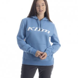 KLIM Dam Pullover Hoodie - Cynaeus/White