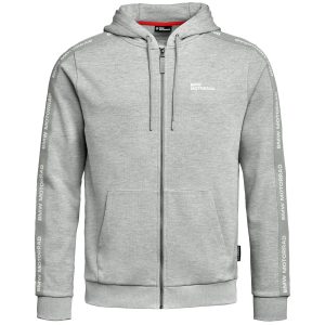 BMW MOTORRAD ZIP HOODIE - GRÅ