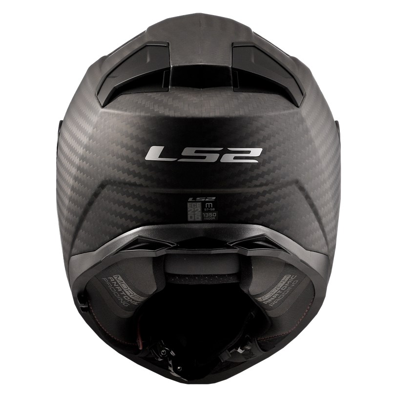 HJÄLM LS2 FF811 VECTOR II CARBON Mattsvart - Bild 5