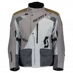 SCOTT Dualraid Dryo motorcykeljacka - Grey- stl L - SCOTTREA
