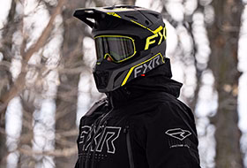 FXR APEX HJÄLM - Black ops - Bild 4
