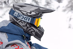 FXR Helium Alpha Snow Hjälm - Titanium - Bild 3