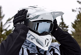 FXR Helium Alpha Snow Hjälm - Titanium - Bild 4