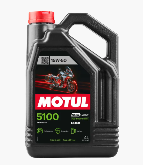 MOTUL 5100 15W-50 4T - 4Liter